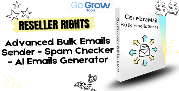 CerebraMail : Advanced Bulk Email Sender  | HTML Editors | AI Tools | Spam Checker| Reseller License