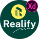 Realify – Real Estate Mobile App Adobe XD UI Kits - ThemeForest Item for Sale