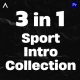 Sport Intro Collection Mogrt - VideoHive Item for Sale