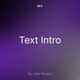 Text Intro - VideoHive Item for Sale