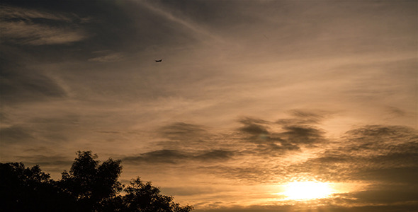 July Cloudy Sunrise