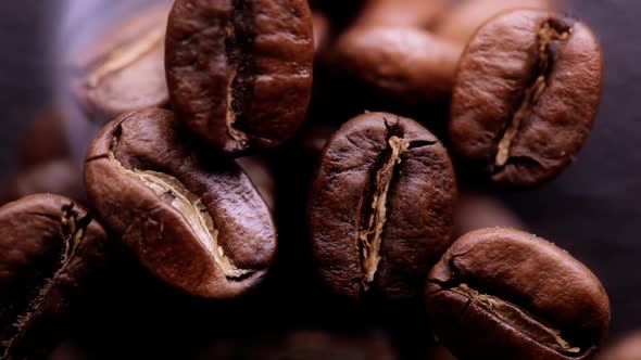 Coffee Beans Close Up