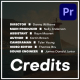 Film End Credits | Premiere Pro - VideoHive Item for Sale