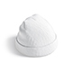 White Knitted Beanie - Casual Winter Hat - 3DOcean Item for Sale
