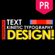 Dynamic Kinetic Typography - Text Intro Pack - VideoHive Item for Sale