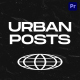 Urban Instagram Posts Mogrt - VideoHive Item for Sale