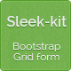 Sleek-kit Clean & Simple Bootstrap Form - CodeCanyon Item for Sale