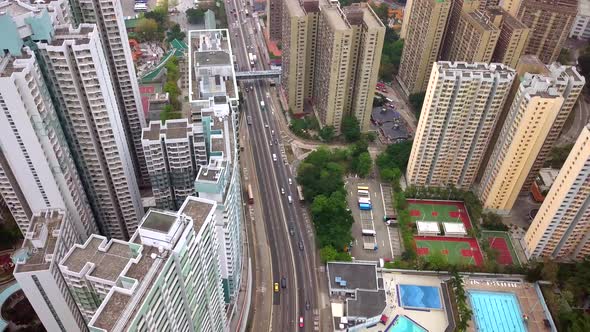 Hong Kong residential area 