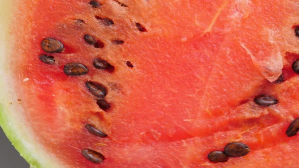 Ripe Red Watermelon on Plate