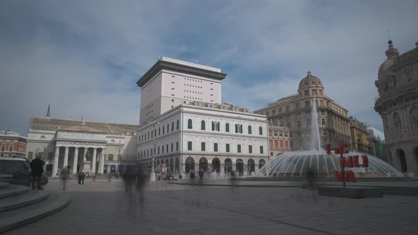 Genoa Piazza De Ferrari