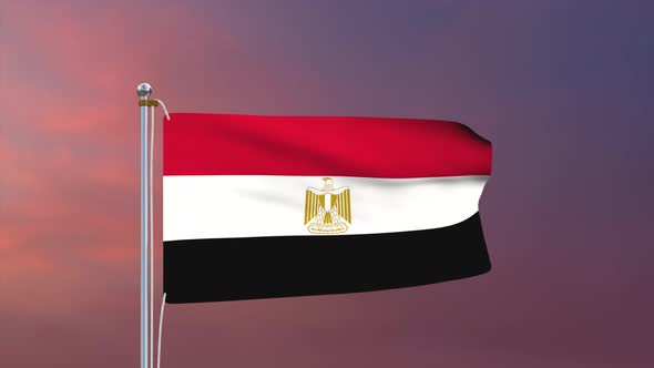 Egypt Flag 4k