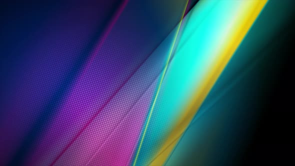 Colorful Abstract Smooth Blurred Stripes
