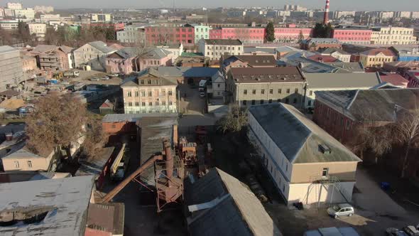 Working District of Tula Top View