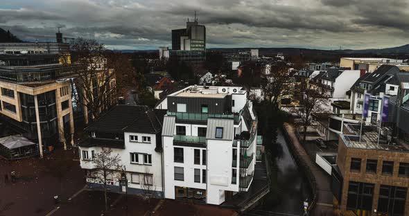 60. Siegburg, Blick auf das Kreishaus.