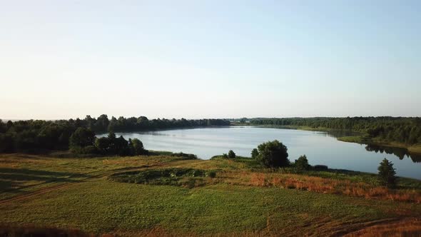 Beautiful Landscape Of Lake Biklozha 01