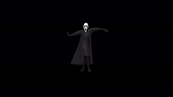 57 Ghost Halloween Dancing 4K