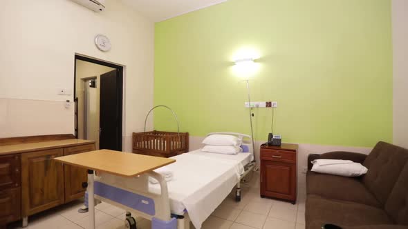 Modest Affordable Hospital Bed Room