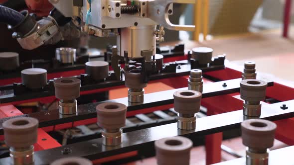Robotic Arm at Manufacturing Line