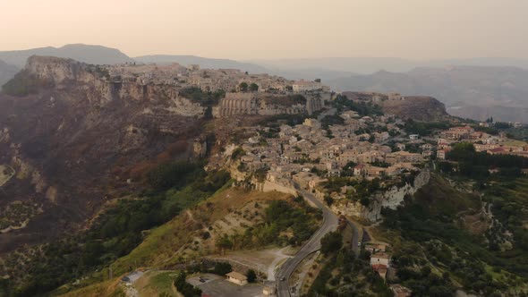 Gerace City in Italy