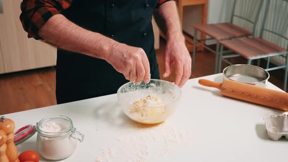 Process of Preparing the Pastry Dough