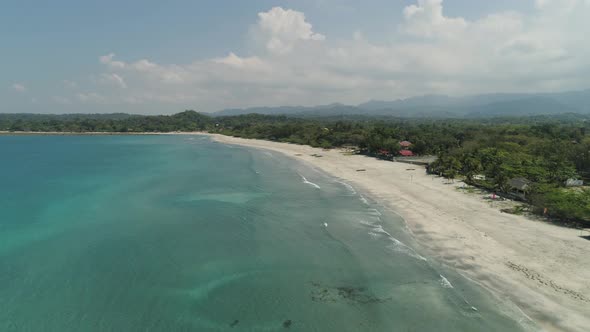 Beautiful Beach with White Sand