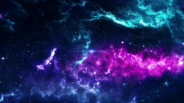 Cosmic Nebula Looped Background