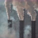 large amount of smoke and soot is emitted from the factory pipes of the metallurgical plant - VideoHive Item for Sale