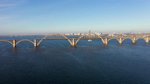 Old Bridge in Ukraine