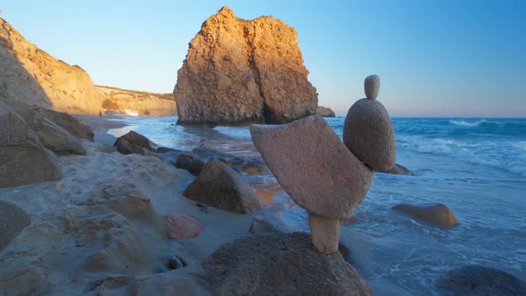 Fyriplaka Beach, Milos Island, Cyclades, Greece