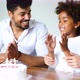 Happy Family Celebrating Birthday of Their Child - VideoHive Item for Sale