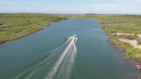 Boat in River