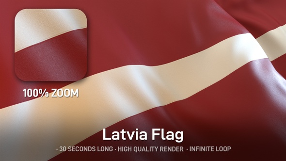 Latvia Flag