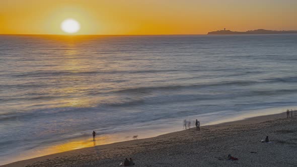 time lapse: pillar point from el granada, sunset 8