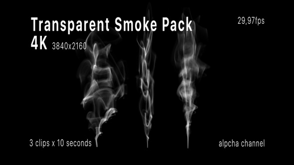 Transparent Smoke Pack