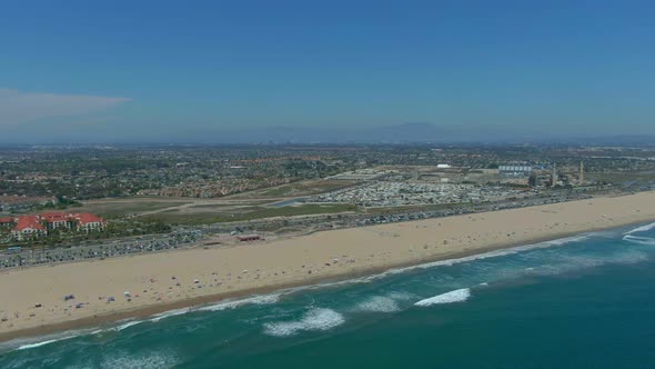 Huntington Beach panning to left.