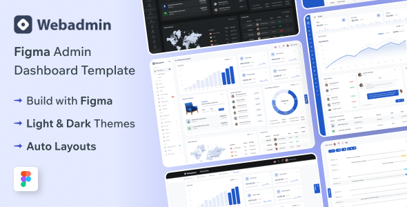 Webadmin - Figma Admin & Dashboard Template