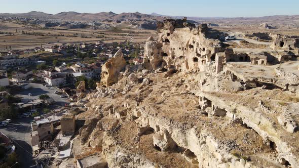 Aerial View Cappadocia Landscape