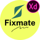 Fixmate – Handyman Service Mobile App Adobe XD UI Kits - ThemeForest Item for Sale