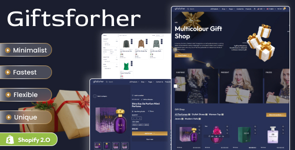 Gifts For Her - Trendy Gifts Shopify Store OS 2.0