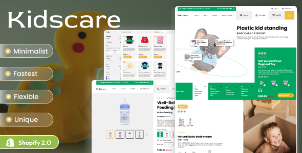 Kids Care - Day Care & Child Care Shopify 2.0 Theme