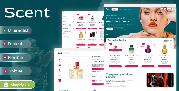 Scent - Shopify 2.0 Perfume Cosmetics Theme