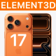 Element3D - iPhone 17 Collection - 3DOcean Item for Sale