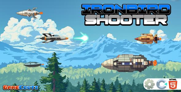 Iron Bird Shooter - Construct Game