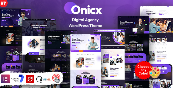 Onicx - Digital Agency WordPress