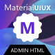 MaterialUIUX Multipurpose Angular Material Design Template Clean UI Kit - ThemeForest Item for Sale