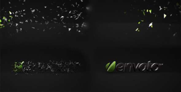 Glossy Slow Motion Logo Sting alt