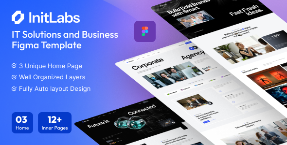 Init Labs - IT Solutions and Business Figma Template