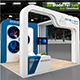 3D Exhibition Booth Model - 3DOcean Item for Sale