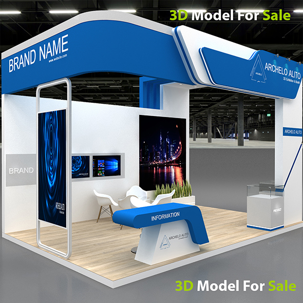 Exhibition 3D Model
