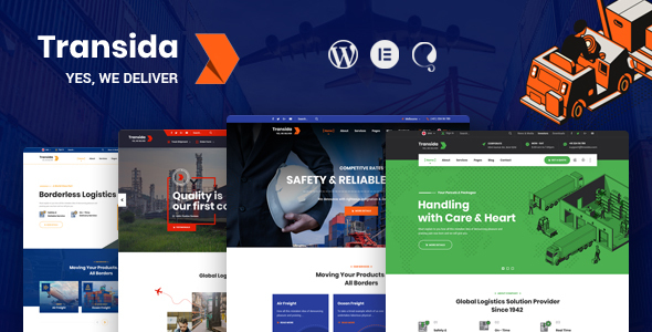 Transida - Transportation & Logistics WordPress Theme